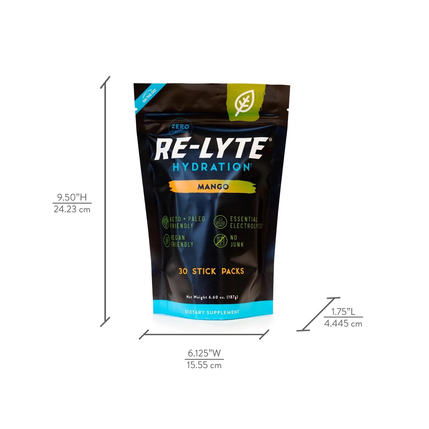 REDMOND Re-Lyte Sugar Free Electrolyte Powder Packets (Variety Pack) 30ct | Zero Sugar Electrolytes, Hydration Packets