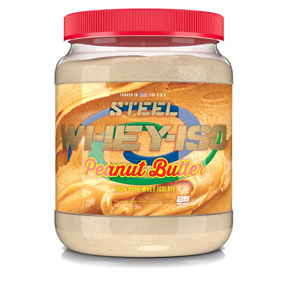 Steel Supplements Whey-Iso | Whey Isolate Protein Powder | Fast Absorbing