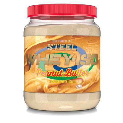 Steel Supplements Whey-Iso | Whey Isolate Protein Powder | Fast Absorbing