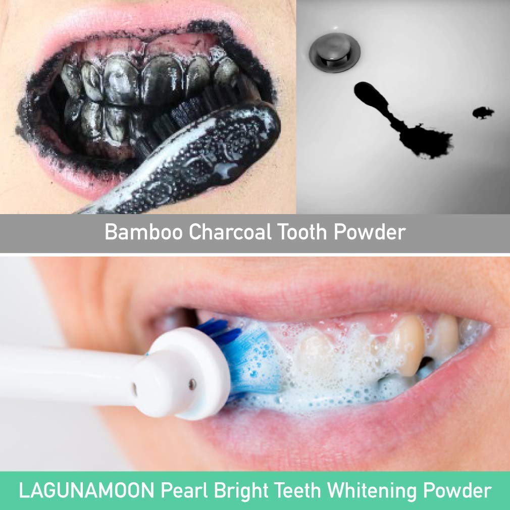 Teeth Whitening Powder, 50g Bright Pearl Spearmint Flavor - Natural Teeth Whitening