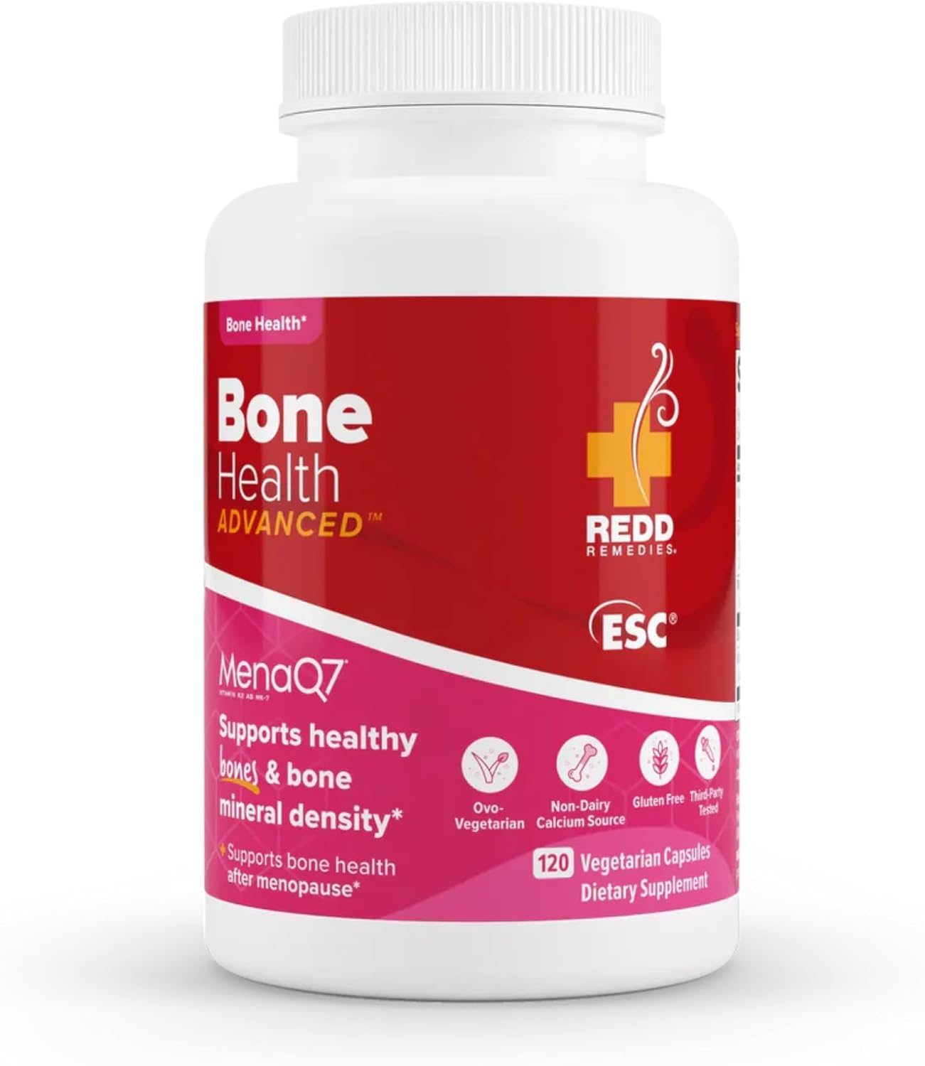 Redd Remedies Bone Health Advanced, 120 Capsules, and UT Soothe wih Probiotics, 60 Capsules