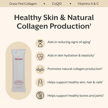 ProMix Nutrition Collagen Beauty Elixir (30 Sticks) | Watermelon (Dark Cherry)