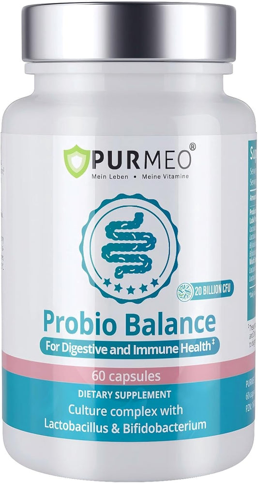 Probiotic Supplement for IBS, Bloating, Gas, Digestive, Gut & Immune Health