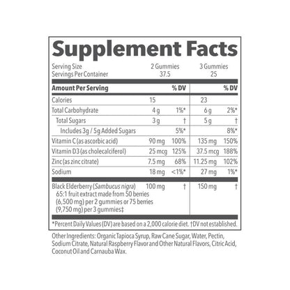 Clinical Immunity - Quick-Start - Immune System Support - Rapid Immunity Response - Boosts Antibodies, B + T + NK Cells, Neutrophils & Macrophagens - Black Elderberry & Pre + Probiotics - 60 Capsules