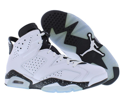 NIKE Jordan Men's 6 Retro Reverse Oreo White/Black (CT8529 112) - 10