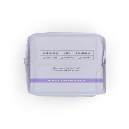 The Honey Pot Company - Non-Herbal Overnight Pads with Wings - Organic Pads for Women