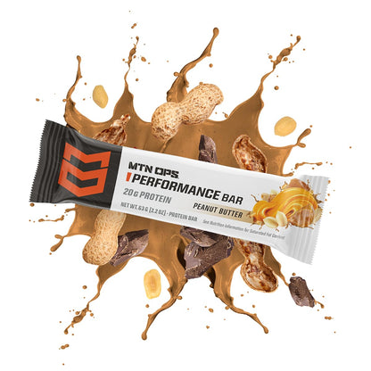 MTN OPS Performance High Protein Bars, Caramel Crunch