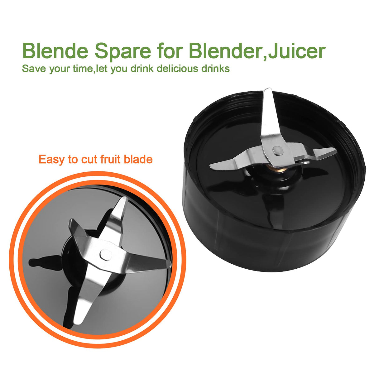 1-pack Magic Bullet Replacement Parts Cross Blades Compatible with Magic Bullet 250w