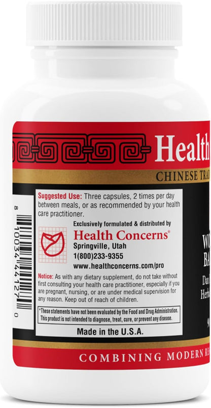 Health Concerns Woman's Balance – Herbal PMS Support Supplement for Women – Menstrual Cycle & Menopause Relief – Chinese Herbal Formula – Mood Support & Hormonal Balance – 90 Capsules