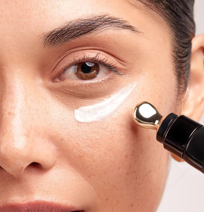 JSHealth Illuminating Peptide Eye Serum. Triple Action Eye-Q Complex with Caffeine, Niacinamide, Eyeseryl Peptide. Firms, De-Puffs, Brightens. Vegan (0.5 fl oz)