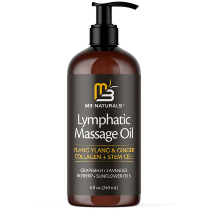 Anti Cellulite Massage Oil for Massage Therapy with Collagen (8 Fl Oz)