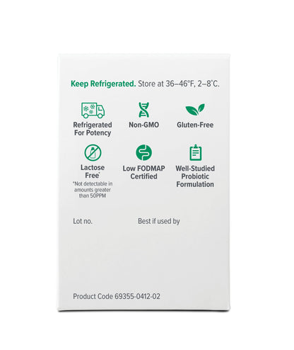Visbiome® Advanced GI Care High Potency Probiotic, 450B CFU, 30 Packets | Original De Simone Formulation®, Multi-Strain, Refrigerated Probiotics, Low FODMAP Certified, Gluten-Free, Made in USA