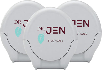 Dr. Jen 100% Italian Silk Floss, with Nano Hydroxyapatite and Xylitol
