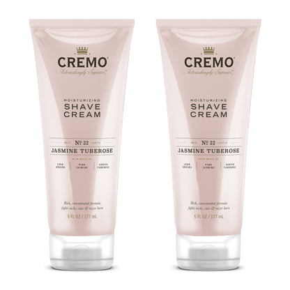 Cremo Jasmine Tuberose (Reserve Collection) Moisturizing Shave Cream, Astonishingly 