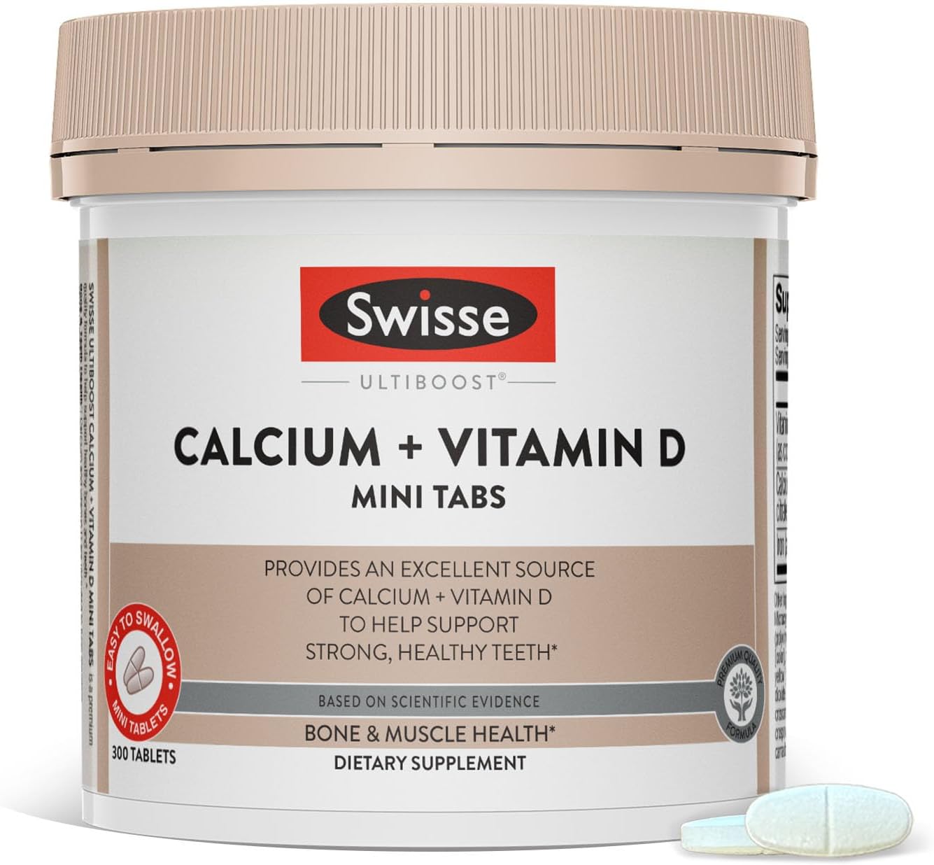 Swisse Liver Detox Milk Thistle & Calcium + Vitamin D Bundle – Liver Health, Bone Strength & Daily Wellness Support for Men & Women