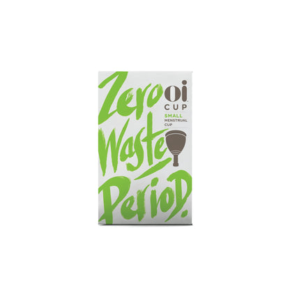 Oi | Organic Initiative - Menstrual Cup | Small - Slim-fit, Wear for 12 hrs | Reusable, Leak Free (17 ml)