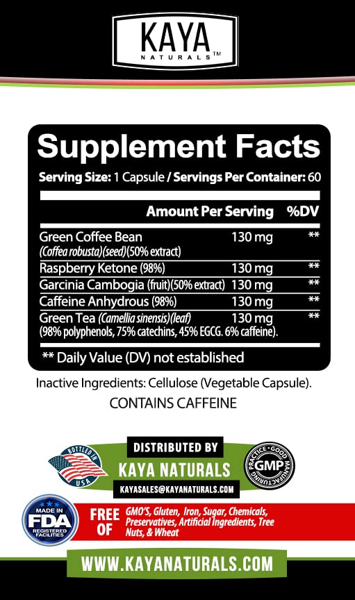 Kaya Naturals Best Sellers Blend - Increase Energy to Burn Belly Fat | Improve Healthy