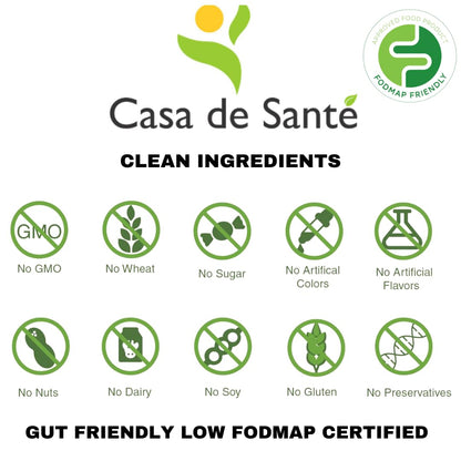 Low FODMAP Certified Elemental Vegan Protein Powder IBS & SIBO Gut Friendly Gluten