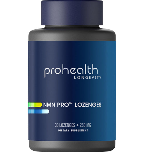 ProHealth NMN Pro Lozenges, 30 Lozenges | Uthever® NMN, NAD+ Precursor for Cellular Energy, Mitochondrial Support & Healthy Aging, USA Manufactured, Triple Lab-Tested