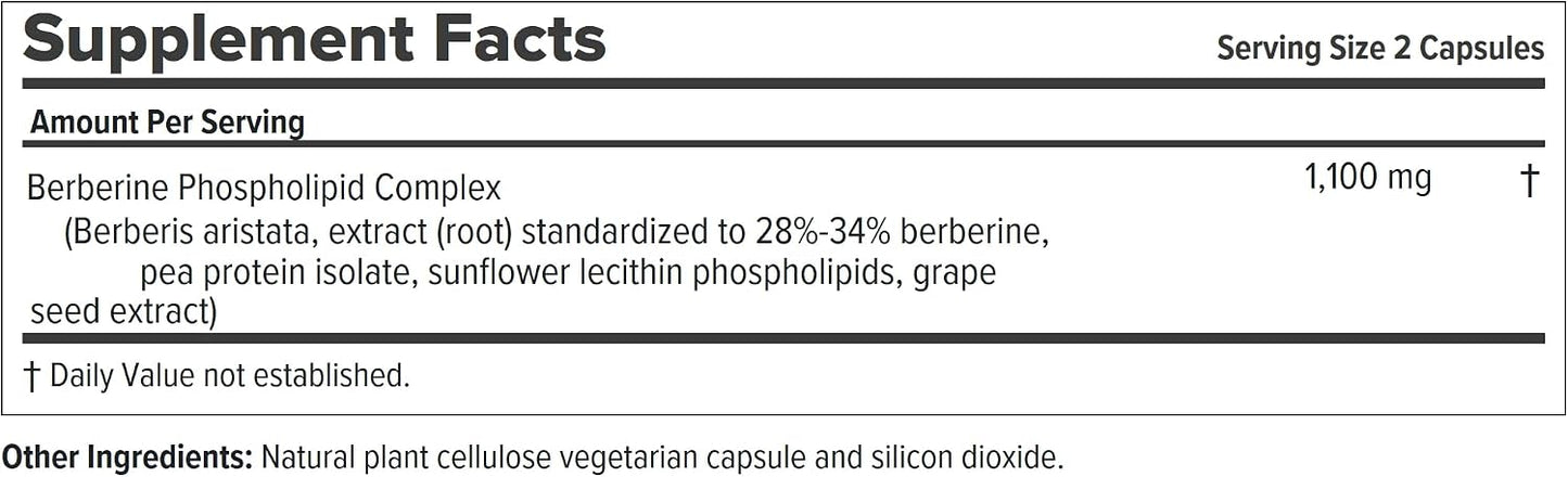 Andrew Lessman ProCaps Berberine Phospholipid Complex 30 Capsules