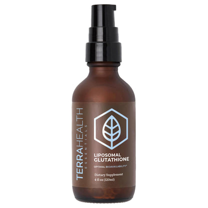 Terra Health Essentials - Liposomal Glutathione - Supports Immunity, Skin, Hair, and Healthy Aging - Maximum Absorption Glutathione Supplements - 30 Day Supply, 2oz