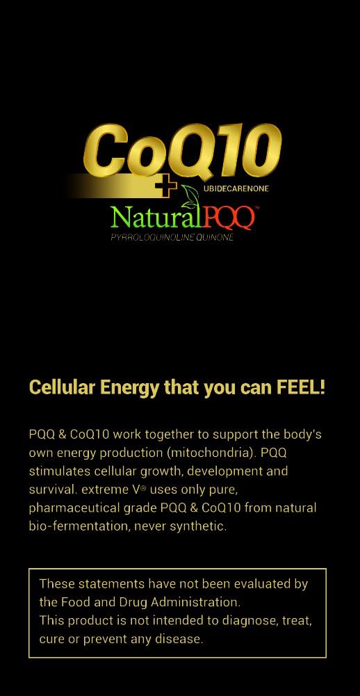 CoQ10 QQ - CoQ10 with Natural PQQ - Vegetarian Softgels