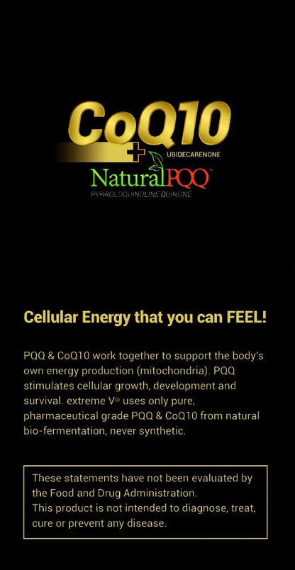 CoQ10 QQ - CoQ10 with Natural PQQ - Vegetarian Softgels