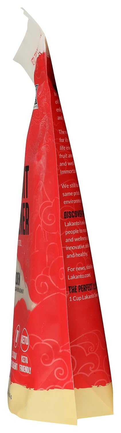 Lakanto Monk Fruit Sweetener All Natural Sugar Substitute, Golden,28.22 Ounce, 1.76 Pound (Pack of 1)