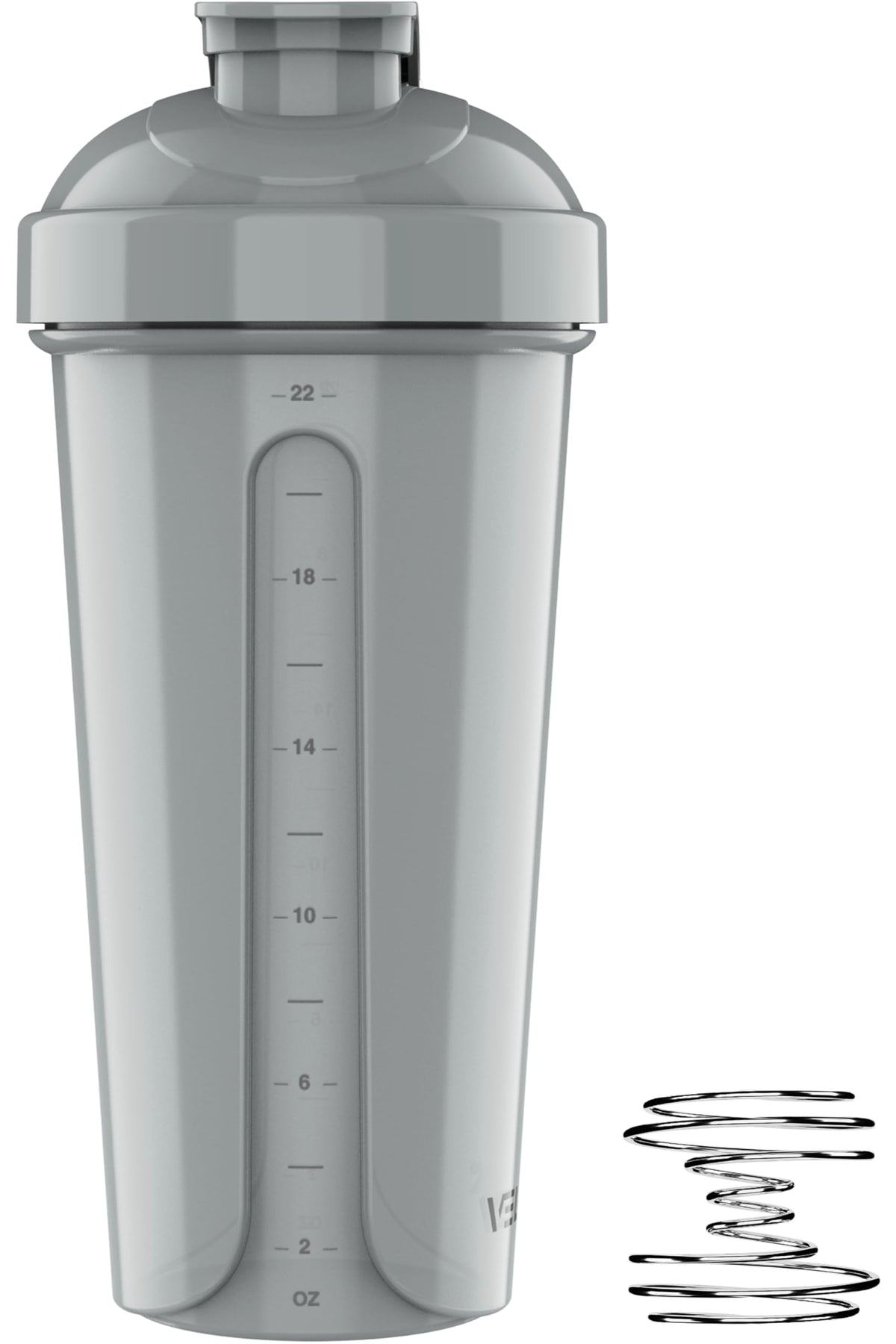 VELOMIX -4 PACK- Protein Shaker Bottles for Protein Mixes, 28 OZ Shaker Cups for Protein Shakes