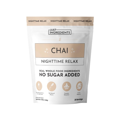 JUST INGREDIENTS Strawberry Limeade Sleep Support Powder - Nighttime Relaxation Supplement - 5.4 oz