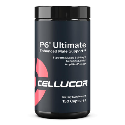 Cellucor P6 Ultimate - Enhanced Support for Men | Supports Muscle Growth & Strength 