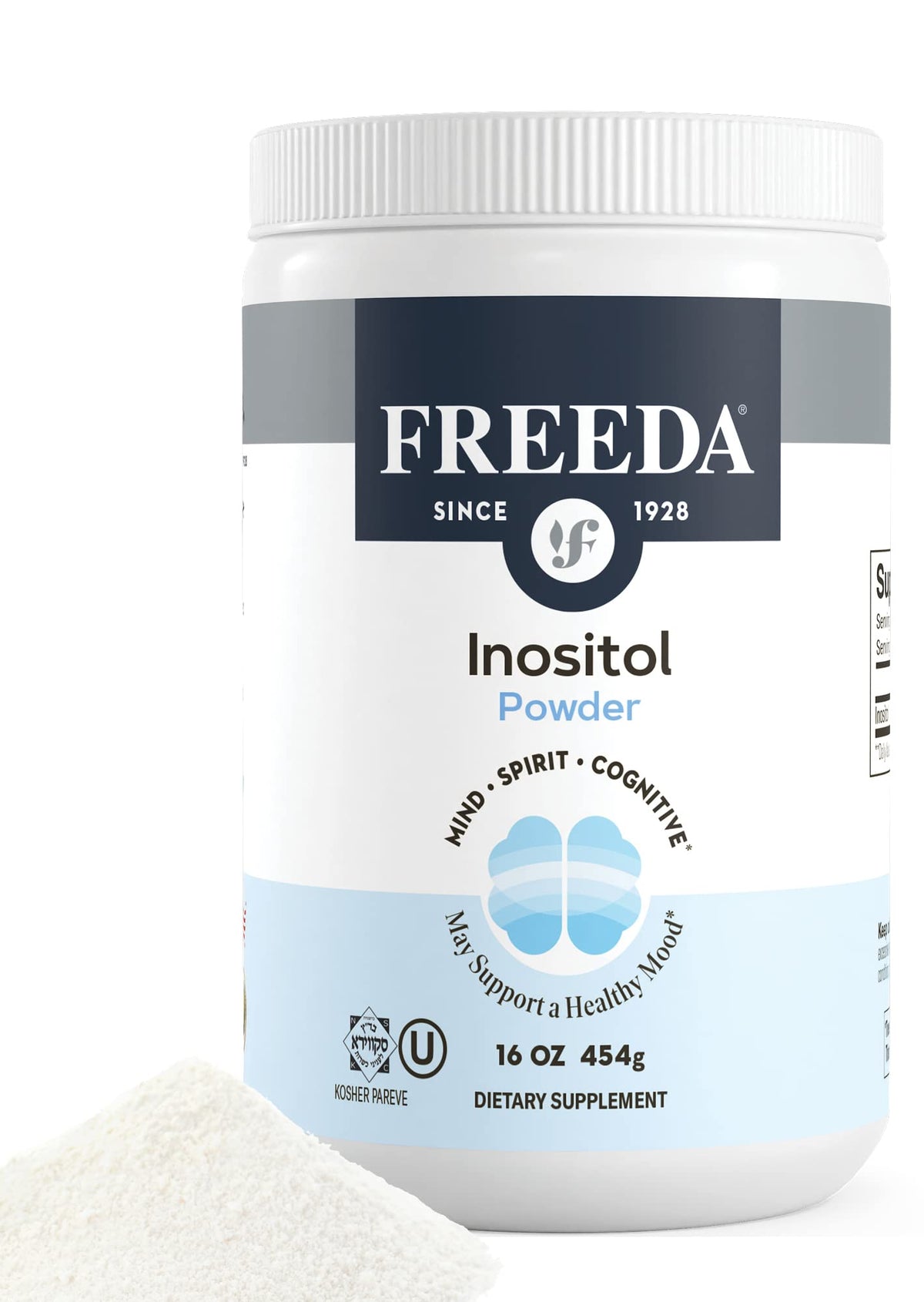 FREEDA Inositol Powder from Myo-Inositol - Hormone Balance for Women - PCOS Supple