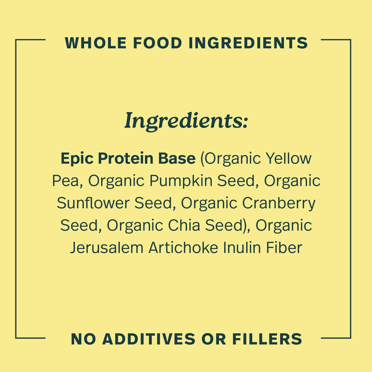 Sprout Living Epic Protein, Plant Based Protein & Superfoods Powder, Vanilla Lucuma Powder | 20 Grams Organic Protein Powder, Vegan, Non Dairy, Non-GMO, Gluten Free, Low Sugar (1 Pound, 12 Servings)