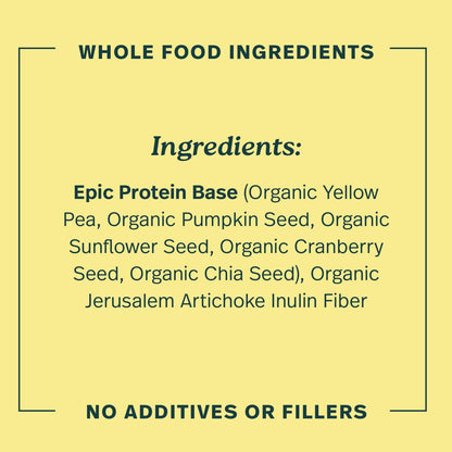 Sprout Living Epic Protein, Plant Based Protein & Superfoods Powder, Vanilla Lucuma Powder | 20 Grams Organic Protein Powder, Vegan, Non Dairy, Non-GMO, Gluten Free, Low Sugar (1 Pound, 12 Servings)