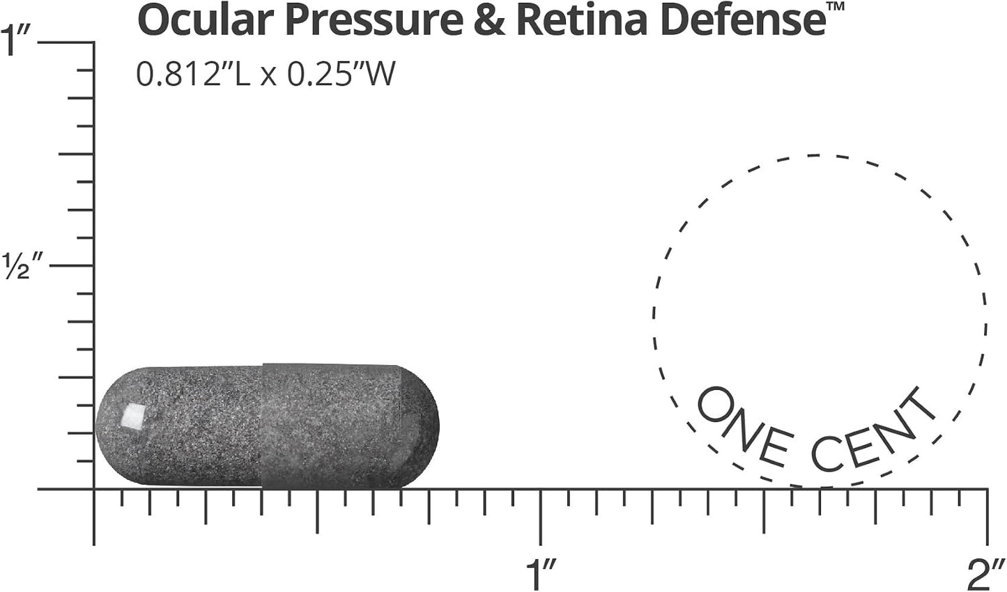 DOCTORS' PREFERRED Dr. Whitaker Ocular Pressure & Retina Defense Supplement to Support Healthy Intraocular Pressure Levels, Circulation & Eye Tissue (60 Capsules)