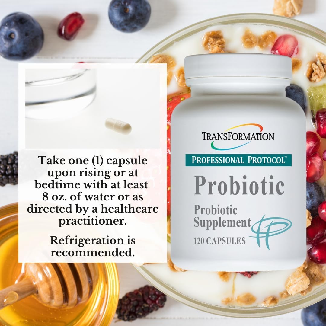 TRANSFORMATION THE GENESIS OF GOOD HEALTH Enzyme Probiotic Supplement, Supports Digestive Health with Enzymes, Nutrient Absorption & Gut Balance, High Potency Formula, 60 Capsules
