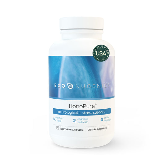 EcoNugenics – HonoPure – 120 Capsules | Professionally Formulated with 98% Pure Honokiol | Supports Cellular, Neurological & Cognitive Health | Safe, Effective & Highly Regarded Antioxidant
