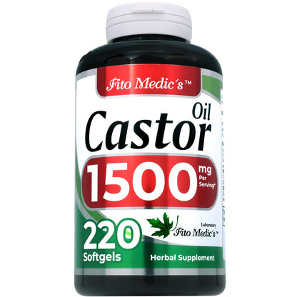Lab | castor oil pills |220 softgels |1500 mg| castor oil capsules | castor oil capsules organic