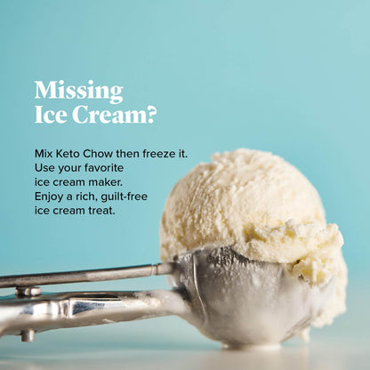 Keto Chow Essentials Kit Meal Replacement Shake Powders, 6 Flavors