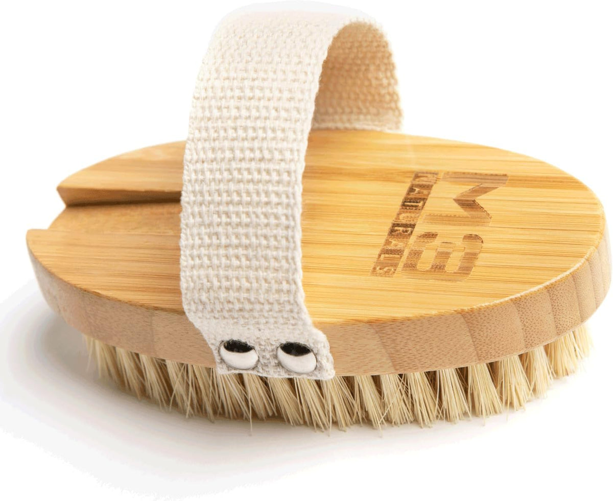 Firm Dry Brush for Body, Firming & Exfoliating Body Brush by M3