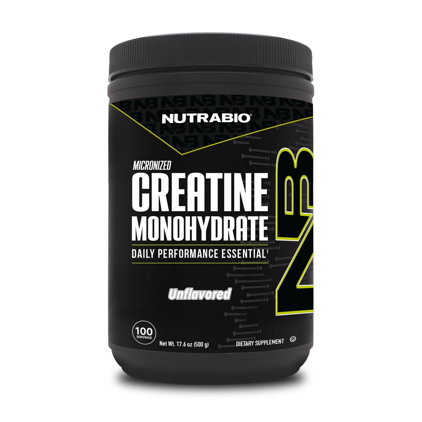NutraBio Pure Micronized Creatine Monohydrate Powder Supplement, Unflavored, (300 g) - Supports Bulk Muscle Energy, Recovery, and Strength - HPLC Tested Creatine Powder Supplement for Men and Women