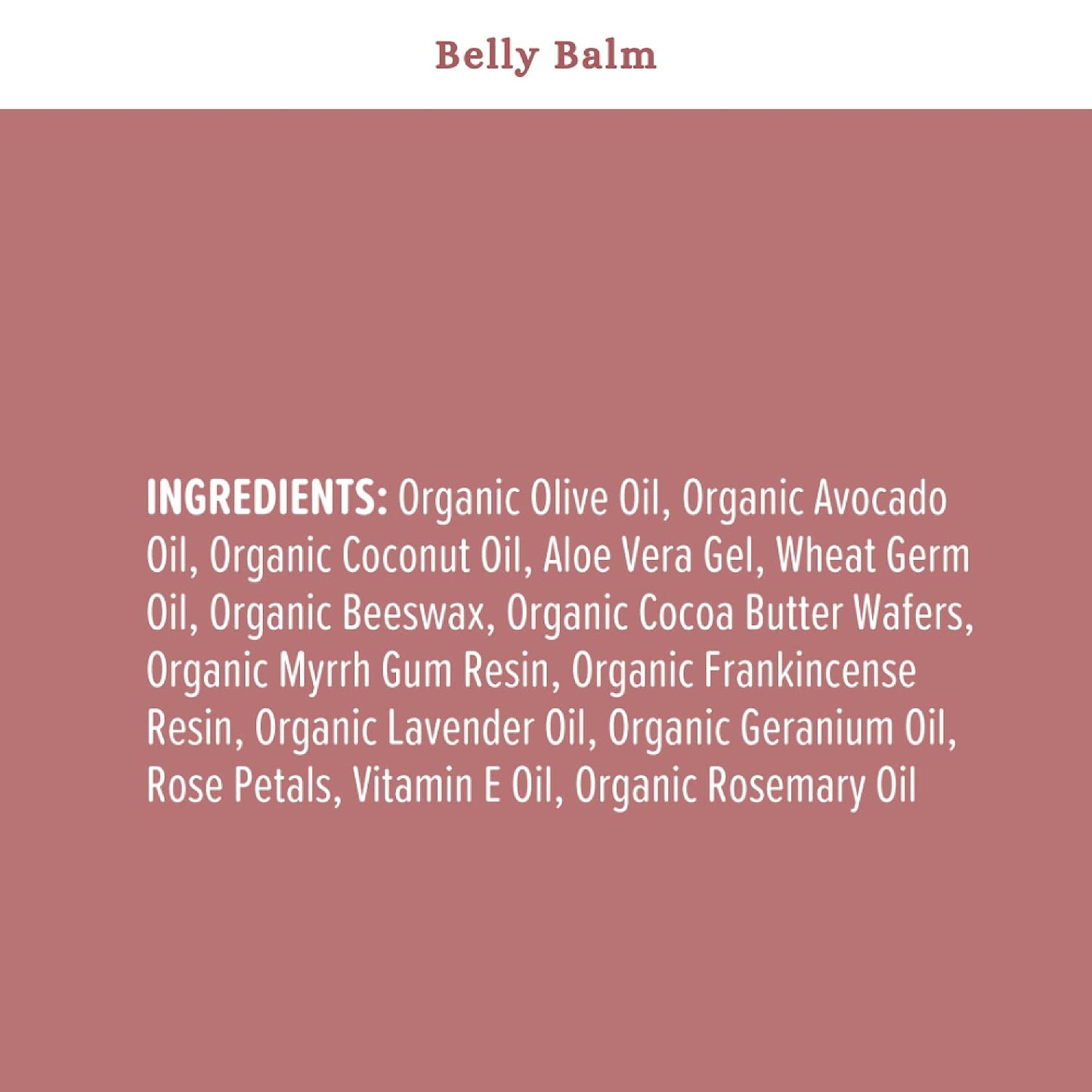 SPRIGS Belly Balm, 4 oz | Natural Moisturizing Cream for Pregnancy & Postpartum | Nourishing Body Butter for Dry Skin | Non-Greasy & Made with Relaxing Lavender Essential Oils & Soothing Cocoa Butter