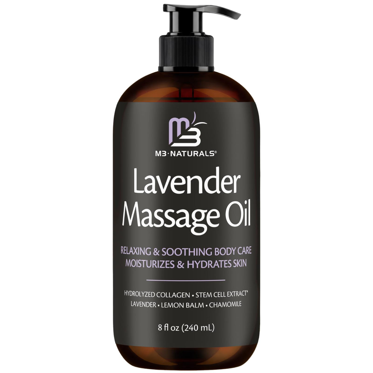 Anti Cellulite Massage Oil for Massage Therapy with Collagen (8 Fl Oz)
