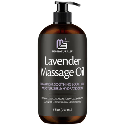 Anti Cellulite Massage Oil for Massage Therapy with Collagen (8 Fl Oz)