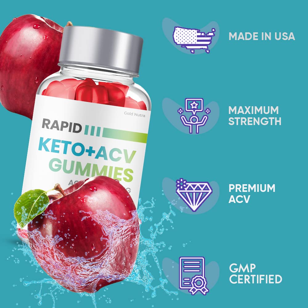 Rapid Keto ACV Gummies, Rapid Keto + ACV Gummies, Weight Management Advanced