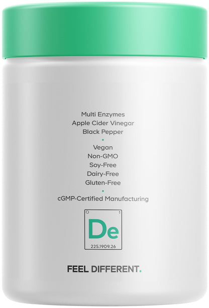 Codeage Fermented Digestive Enzymes Supplement 3-Month Supply - 14 Digestive Enzymes, Probiotics, Prebiotics, Fermented Botanicals, Plant-Based Multi Pancreatic Enzymes - 1 Capsule a Day - 90 Capsules