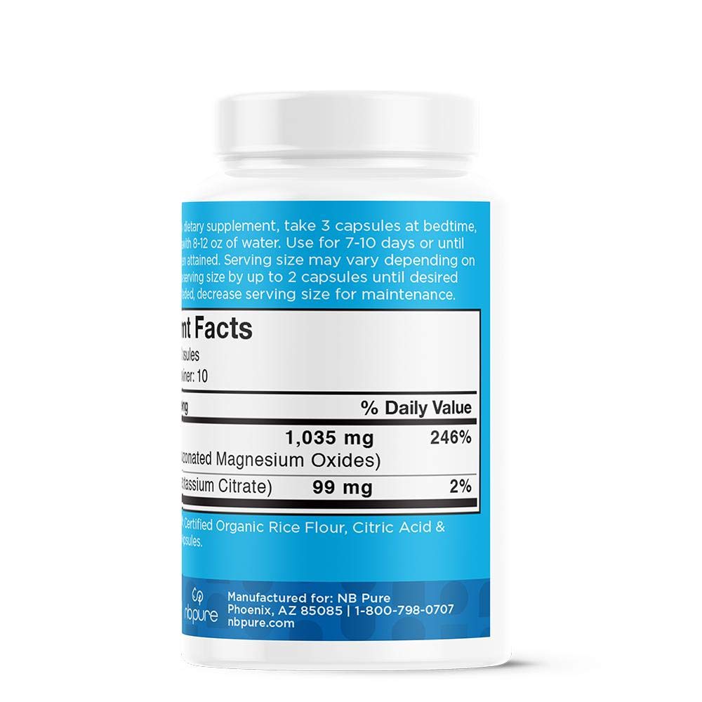nbpure Mag O7 Oxygen Digestive System and Colon Cleanse and Detox Capsules