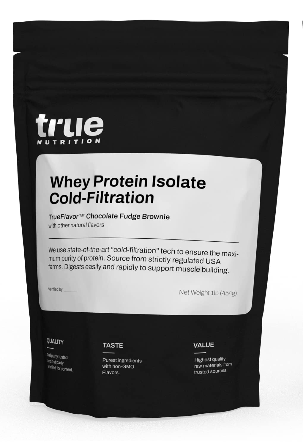 True Nutrition Whey Protein Isolate, French Vanilla, 1lb