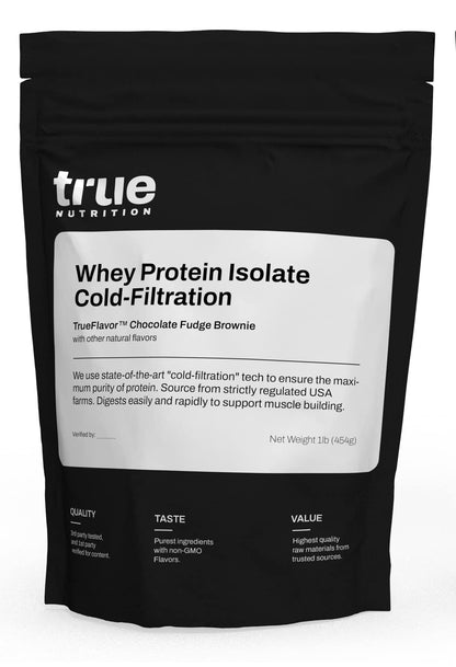 True Nutrition Whey Protein Isolate, French Vanilla, 1lb